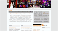 Desktop Screenshot of dj-macon.fr